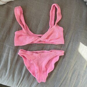 Hunza G Pink Two Piece